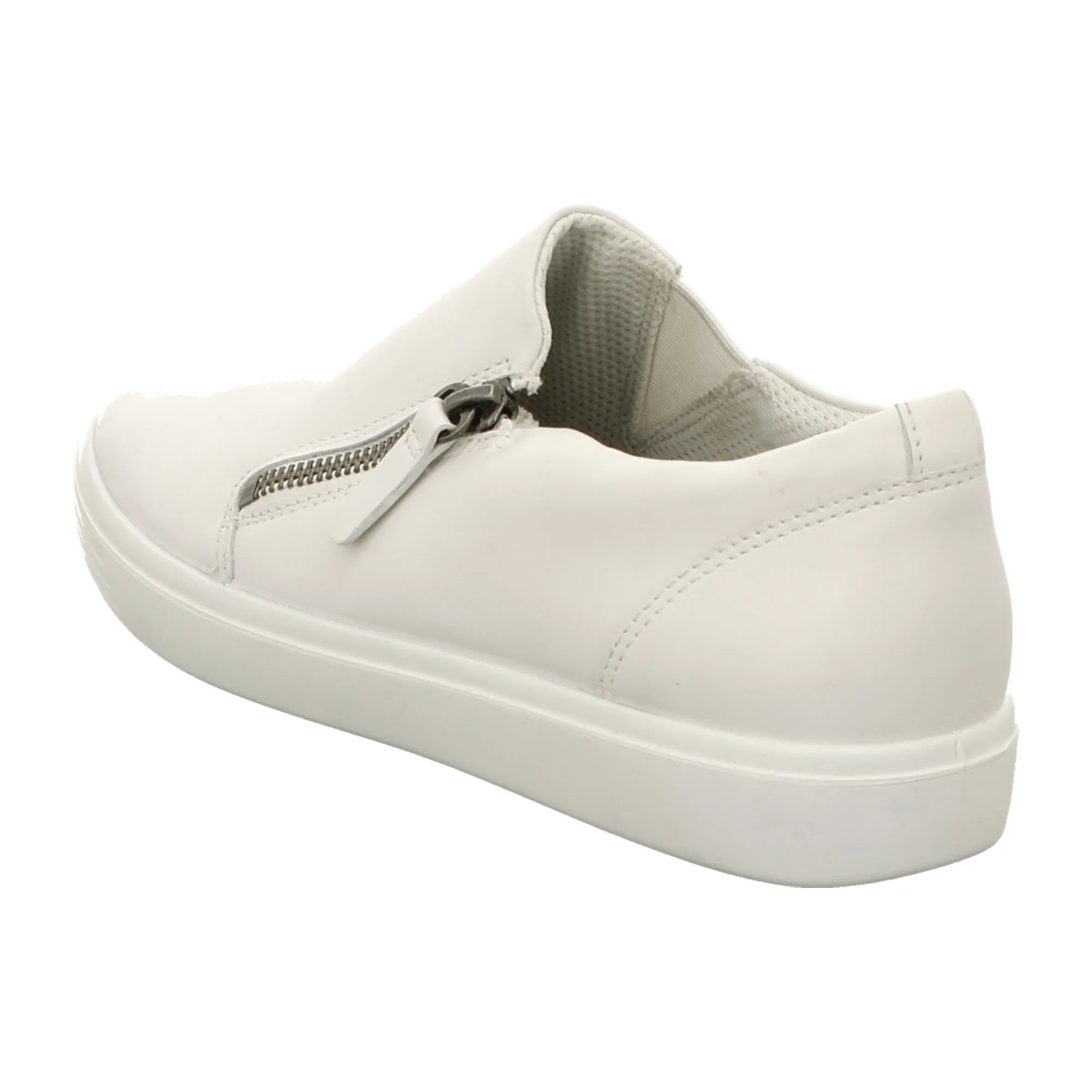 Ecco Soft Classic Women's White Leather Sneakers