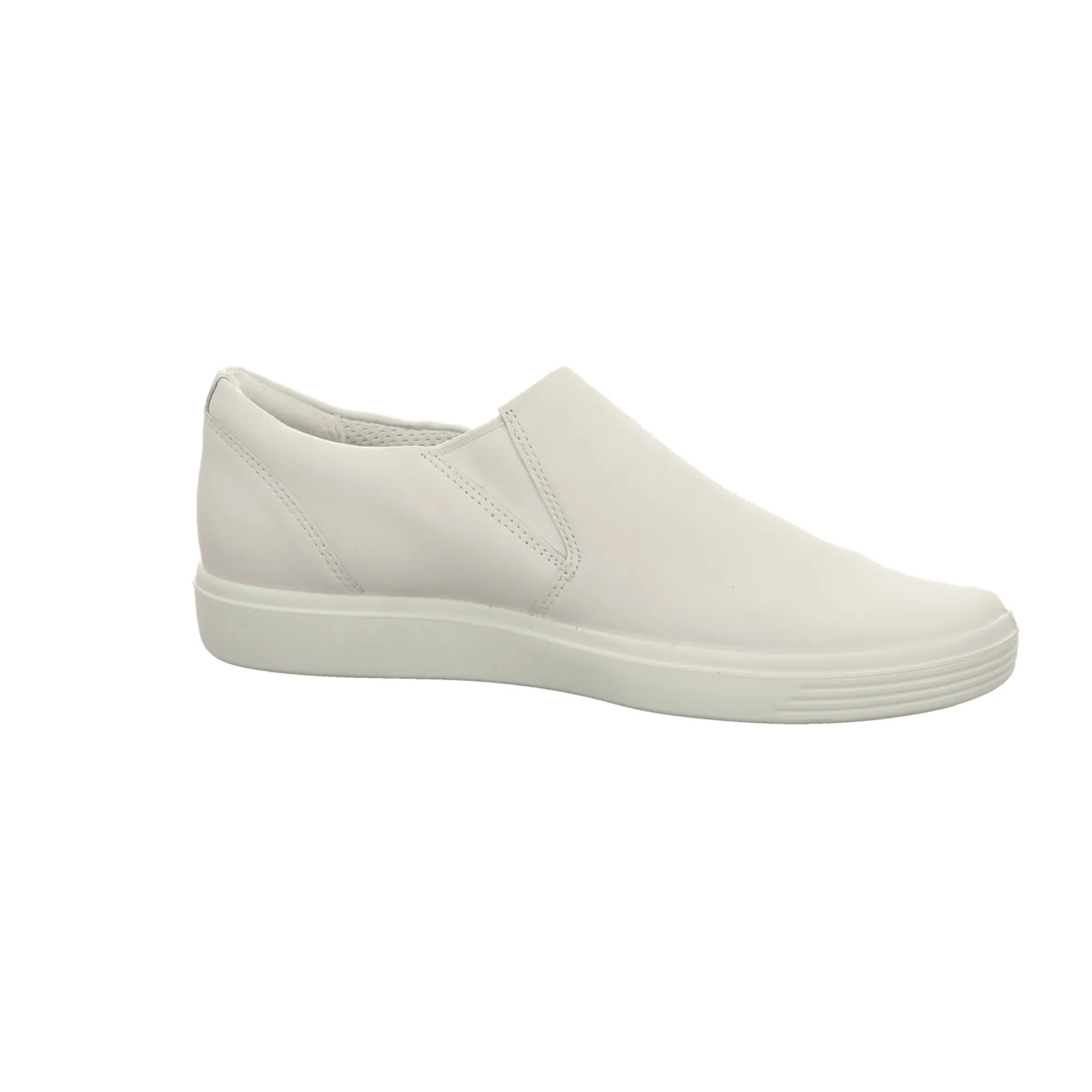 Ecco Soft Classic Women's White Leather Sneakers