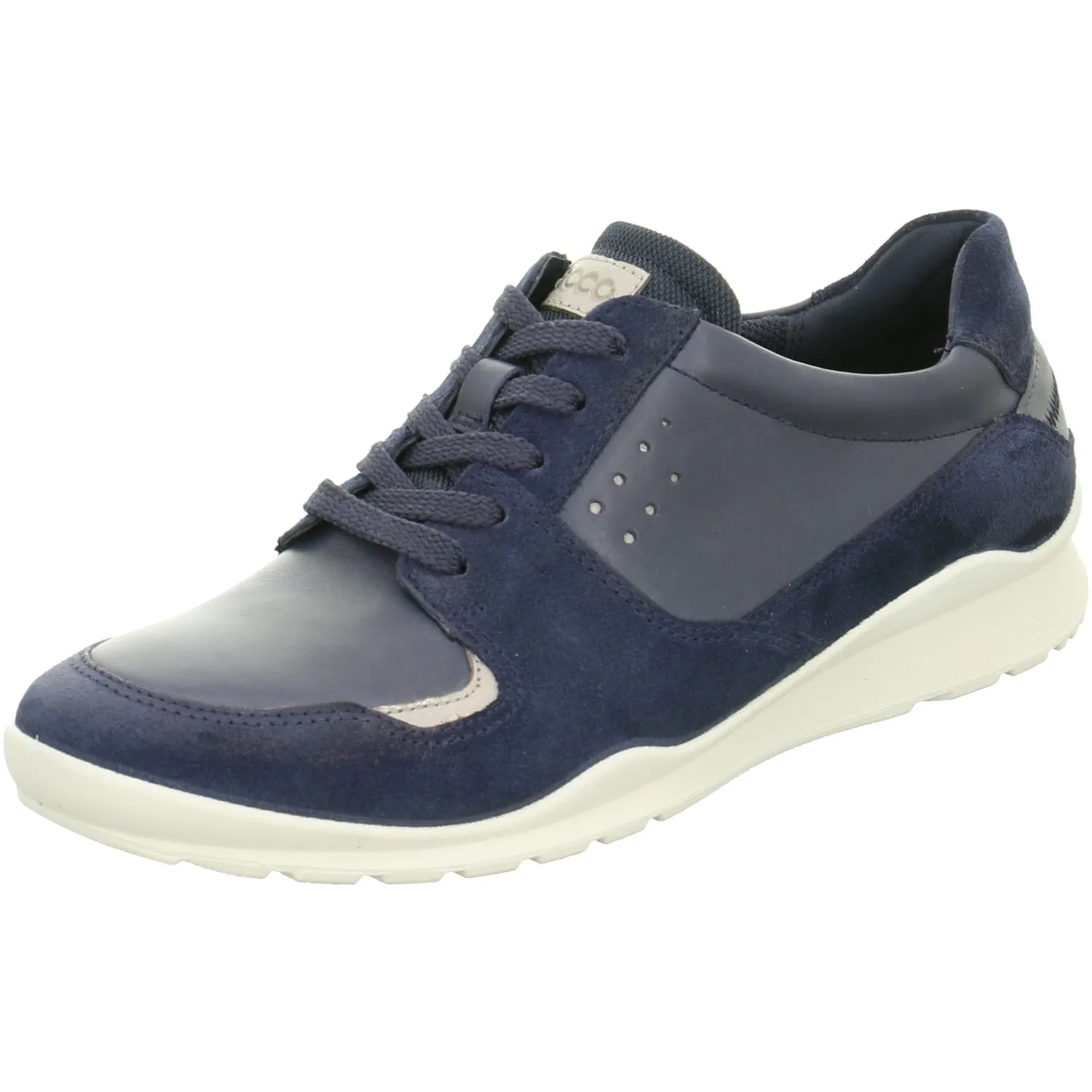 Ecco Trainers blue marine/moon/dark shadow Leder/