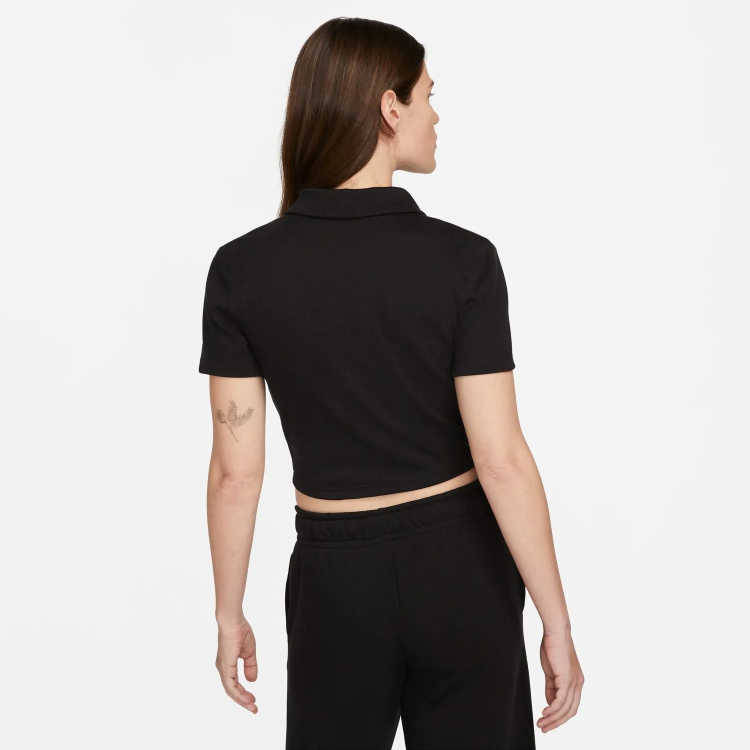 Essential Crop Polo - Womens