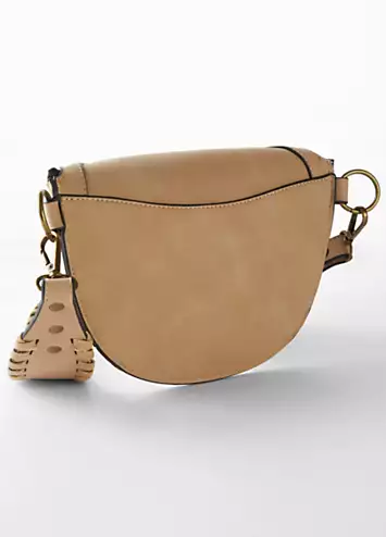 Faux Leather Shoulder Bag by bonprix | Look Again