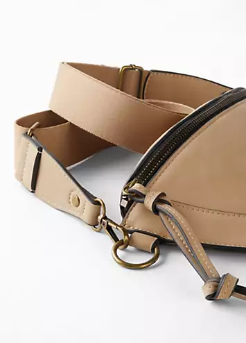 Faux Leather Shoulder Bag by bonprix | Look Again