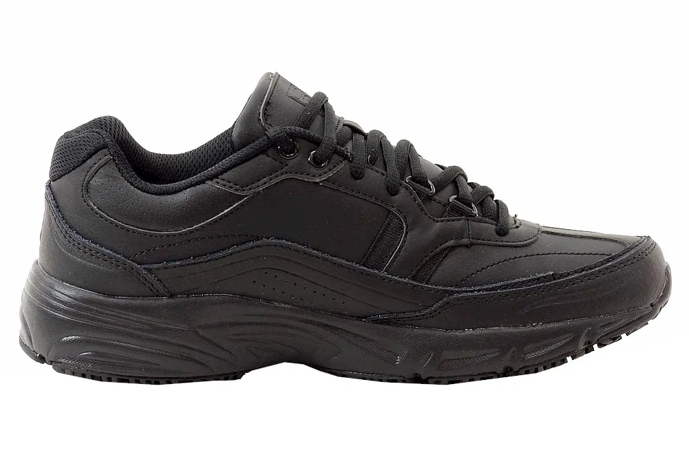 Fila Men's Memory Workshift Sneakers Slip Resistant Trainers Black Sz: 10.5W