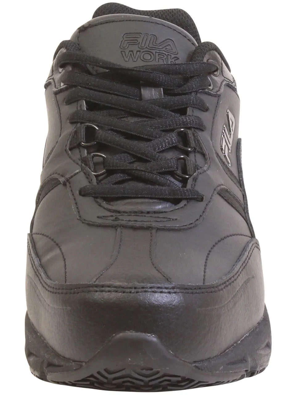 Fila Men's Memory Workshift Steel Toe Sneakers Slip Resistant Black Sz: 10.5EEEE