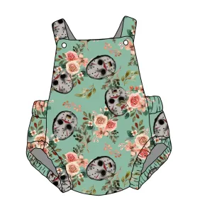 Floral Jay Unisex Baby Romper