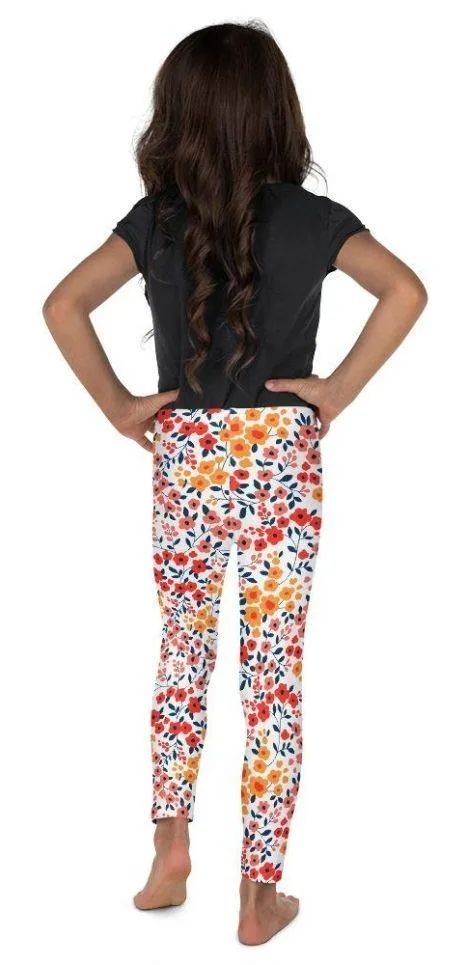 Floral Warmth Kid's Leggings