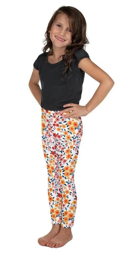 Floral Warmth Kid's Leggings