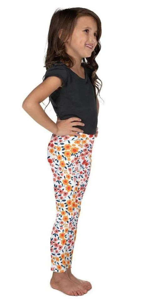 Floral Warmth Kid's Leggings