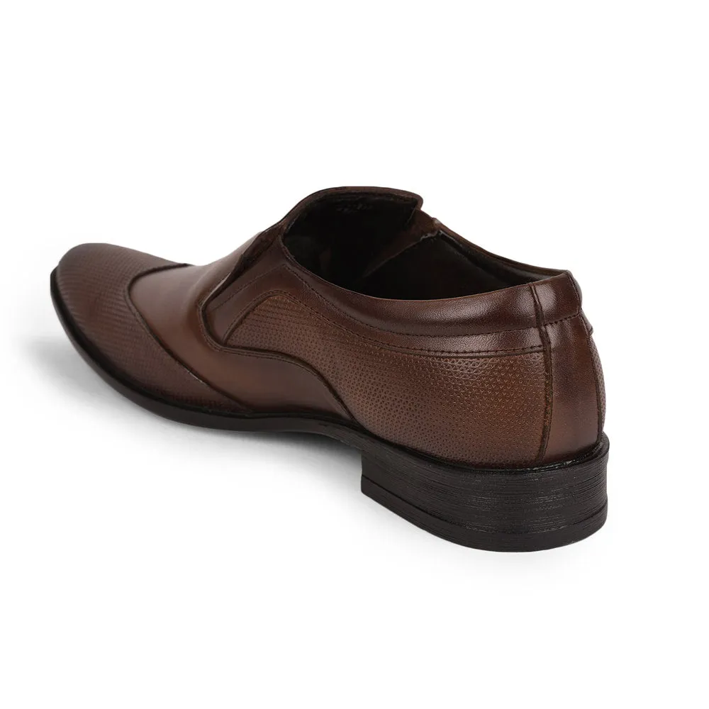 Fortune (Brown) Classic Loafer Shoes For Men JPL-119 By Liberty