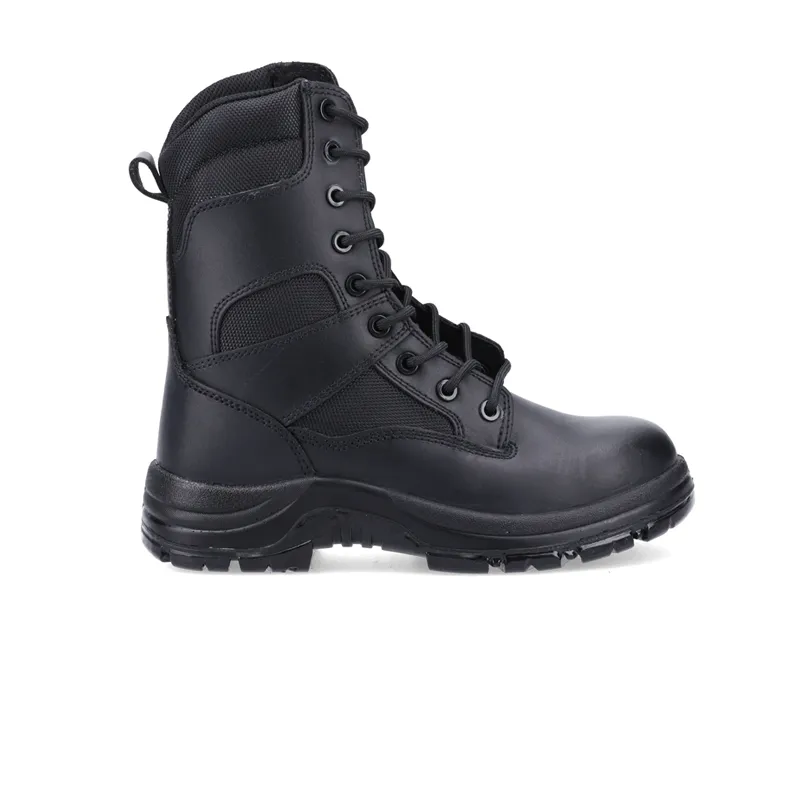 FS008 Water Resistant Hi leg Lace Up Safety Boot - Wide Fitting