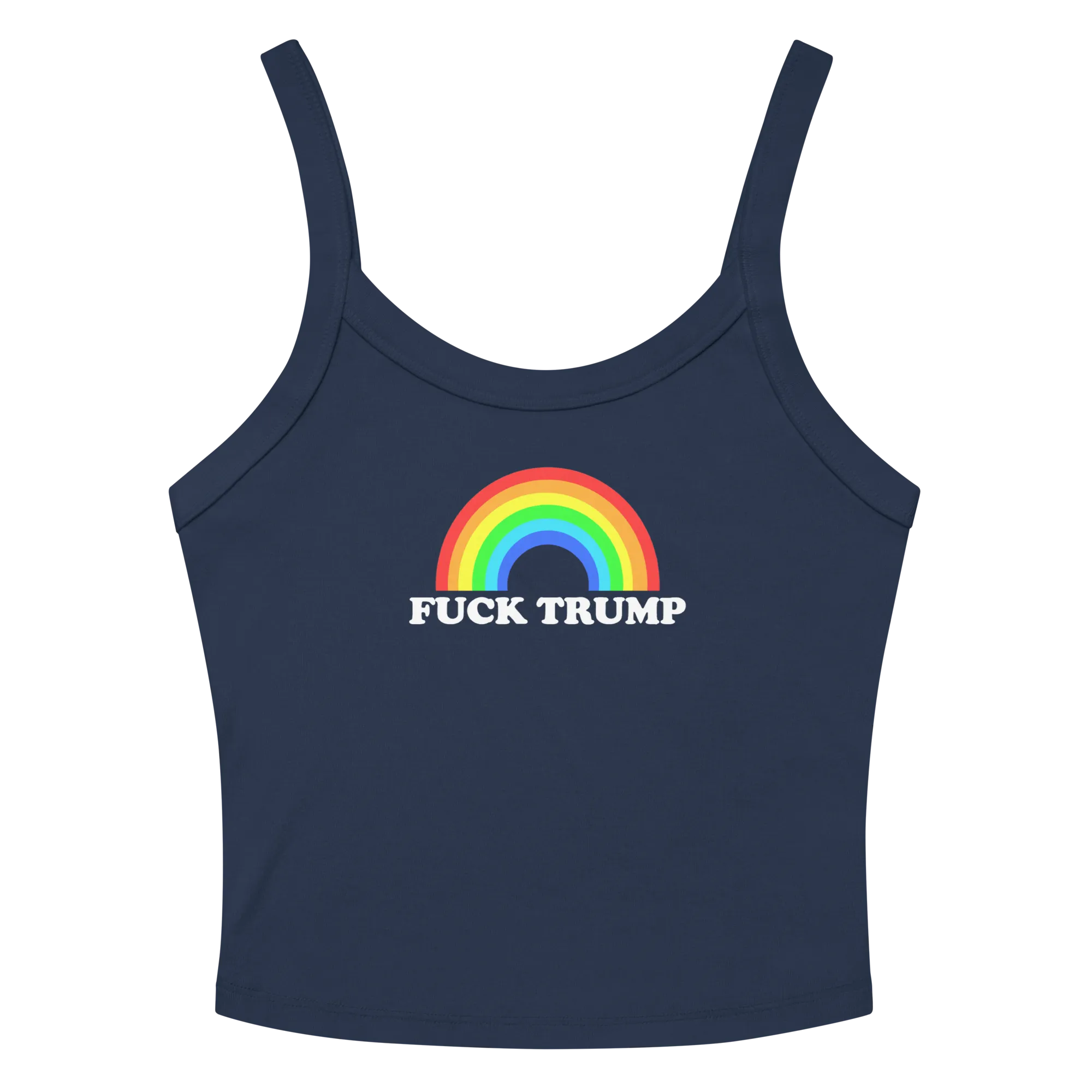 Fuck Trump Rainbow Tank Top