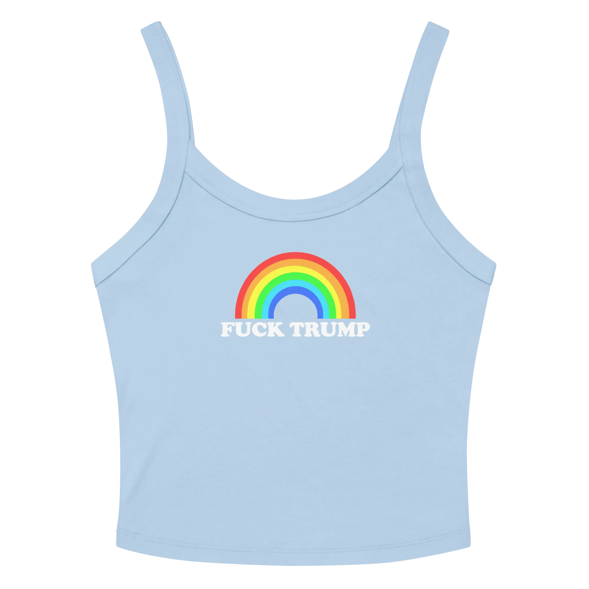 Fuck Trump Rainbow Tank Top