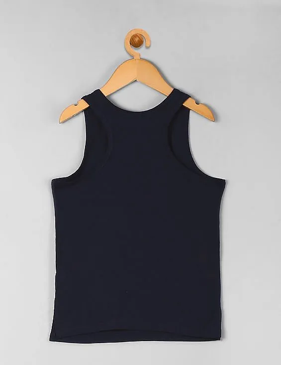 GAP Girls Blue Graphic Tank