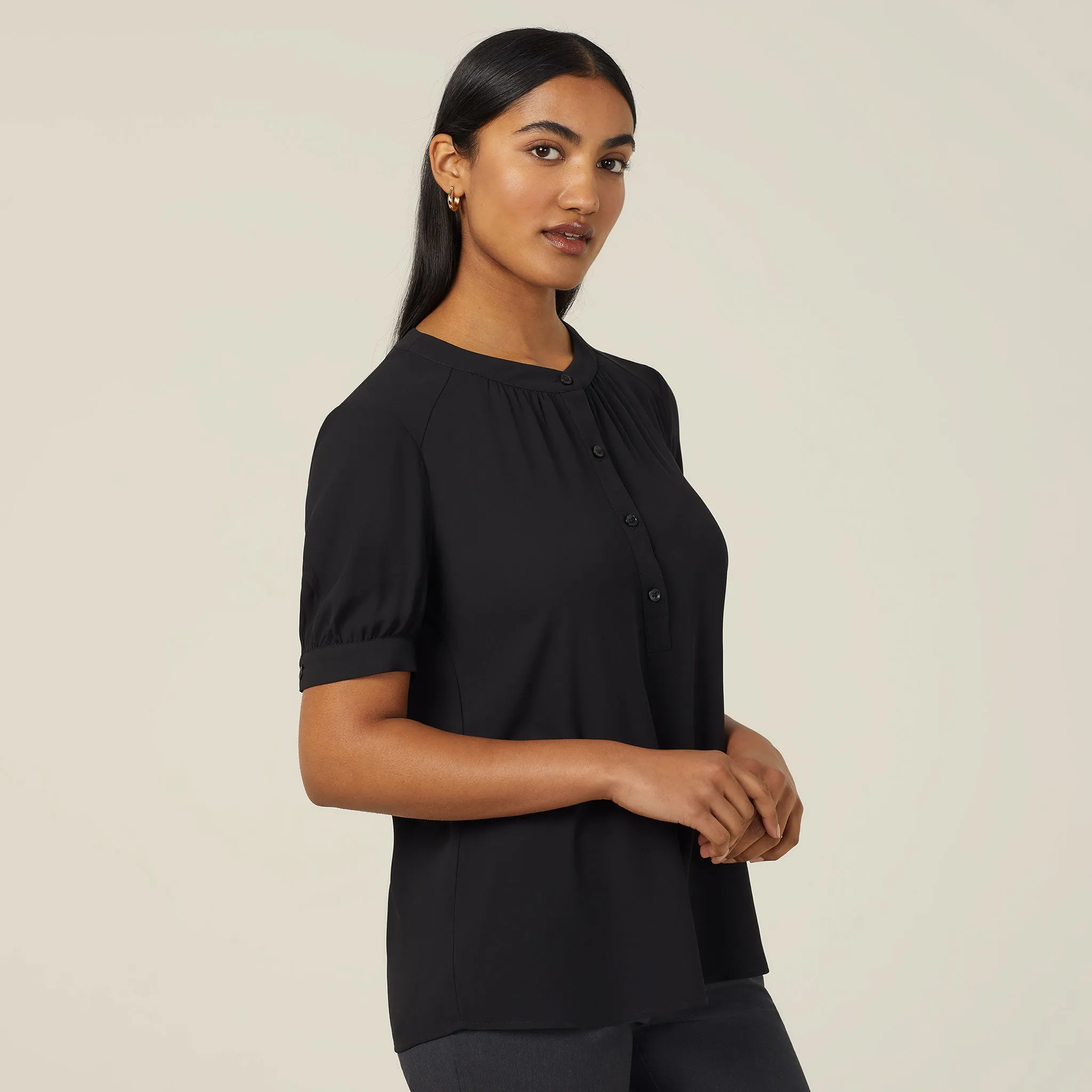 Georgie Short Sleeve Blouse