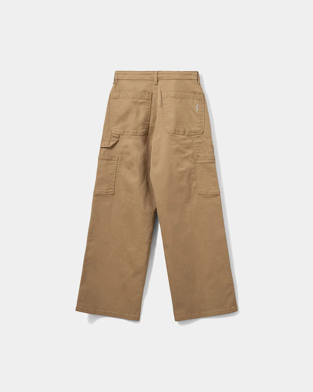 GITTESY TROUSERS - Dark sand