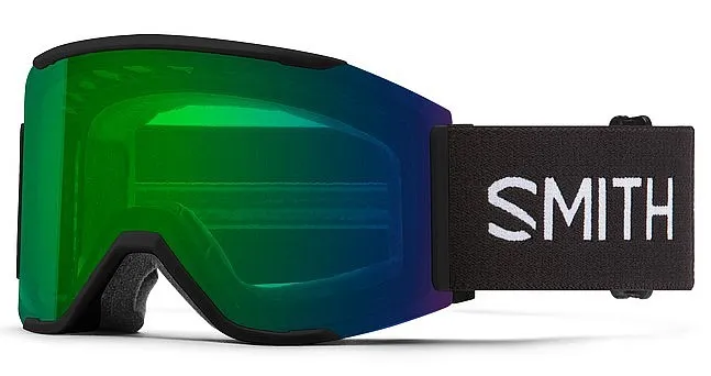 goggles Smith Squad MAG - Black/ChromaPop Everyday Green Mirror