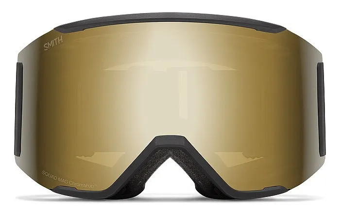 goggles Smith Squad MAG - Black/ChromaPop Sun Black Gold Mirror