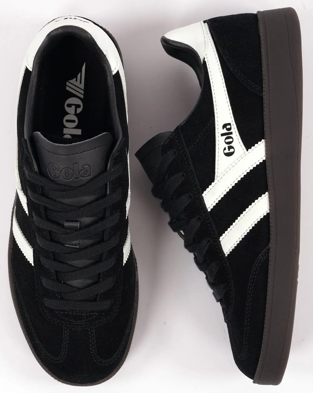 Gola Viper Trainers Black/White/Gum