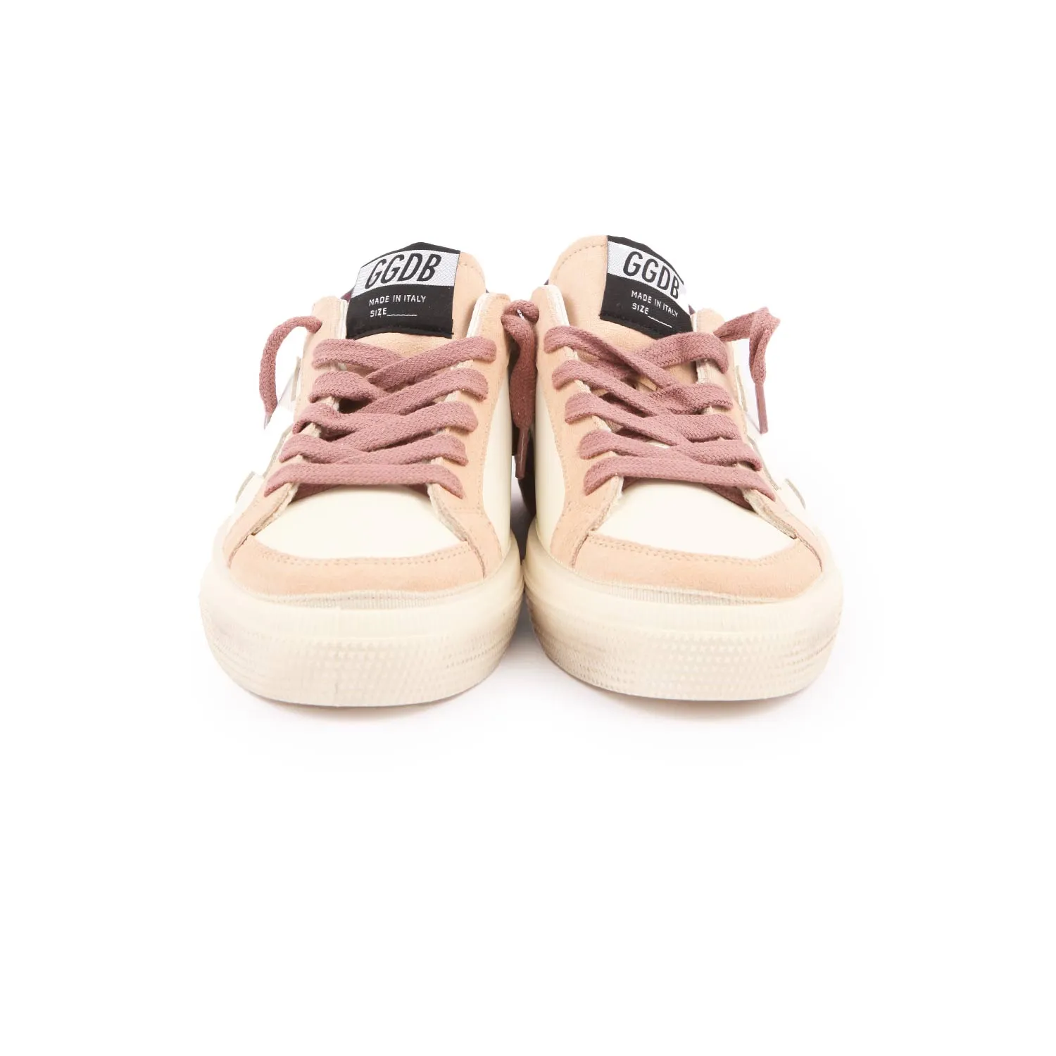 Golden Goose White, Pink And Purple May Sneakers For Teen Girls