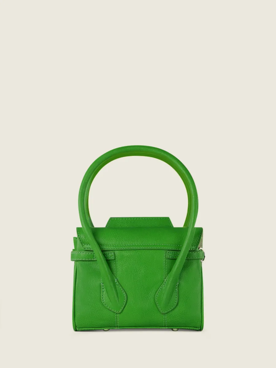 Green Leather Mini Handbag for Women - Colette XS Neon Green | PAUL MARIUS