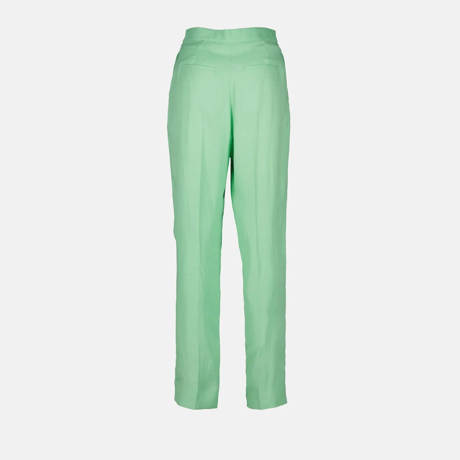 High-waisted Pleated Trousers