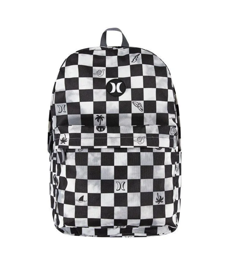 Hurley Backpack unisex - Dawn patrol Cool Grey  Black Check