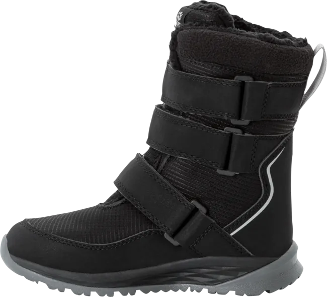 Jack Wolfskin Kids' Polar Boot Texapore High Velcro Black / Grey | Buy Jack Wolfskin Kids' Polar Boot Texapore High Ve