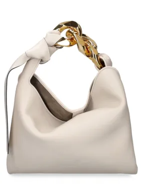 JW Anderson   Small chain leather hobo bag 