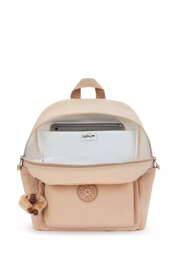 Kipling Kipling JUDY M Light Clay Sand Backpack