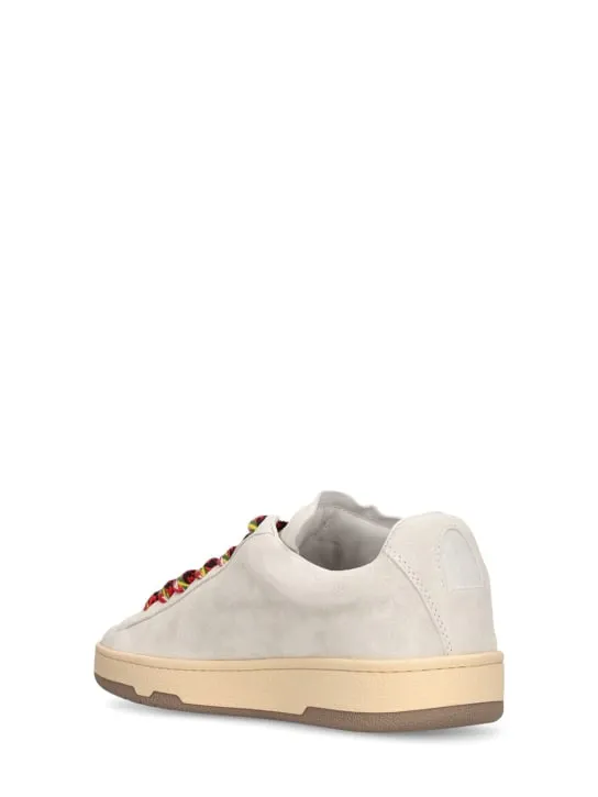 Lanvin   Lite curb leather low top sneakers 