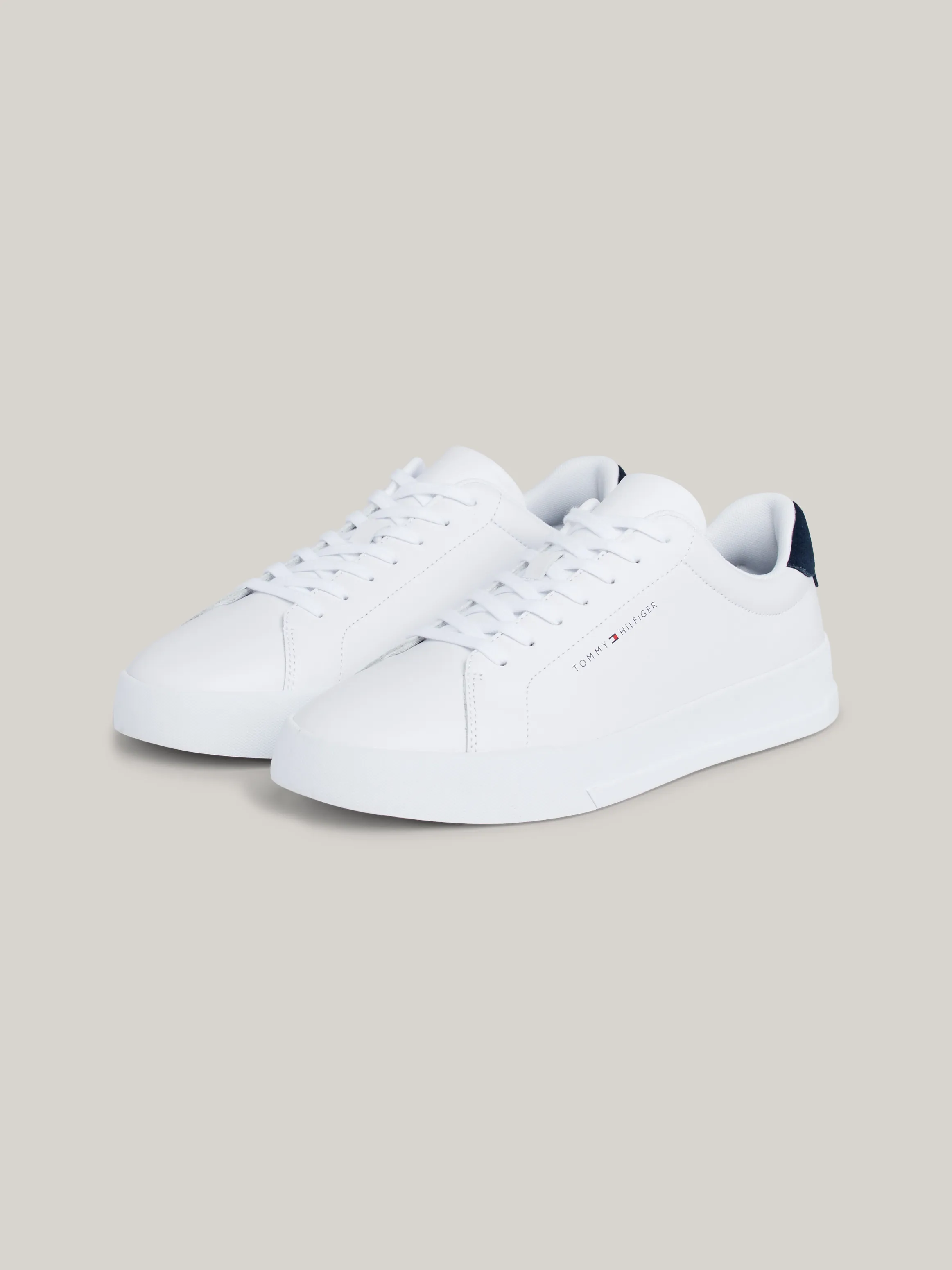 Leather Chunky Court Trainers | Sneakers | Tommy Hilfiger