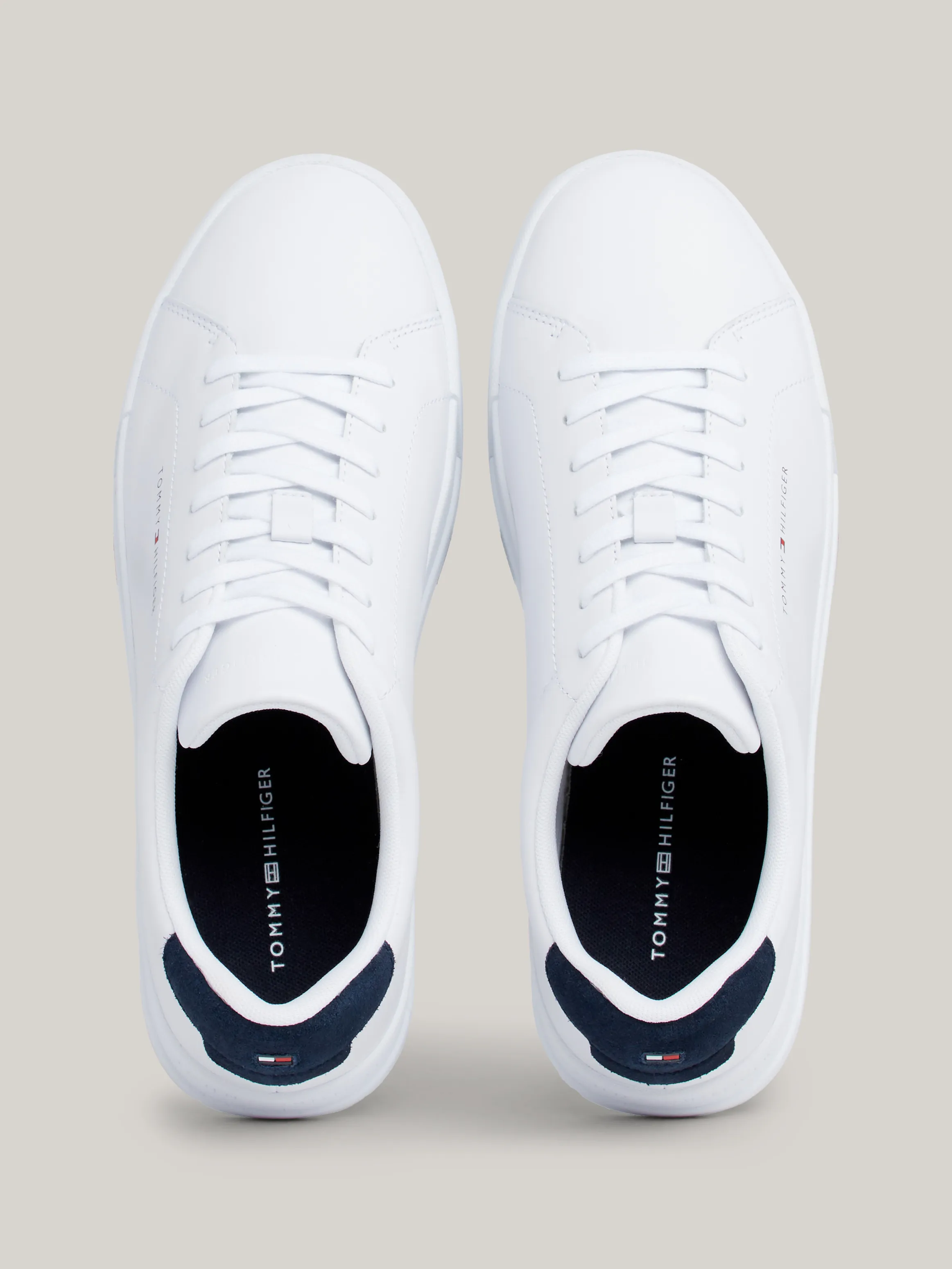 Leather Chunky Court Trainers | Sneakers | Tommy Hilfiger