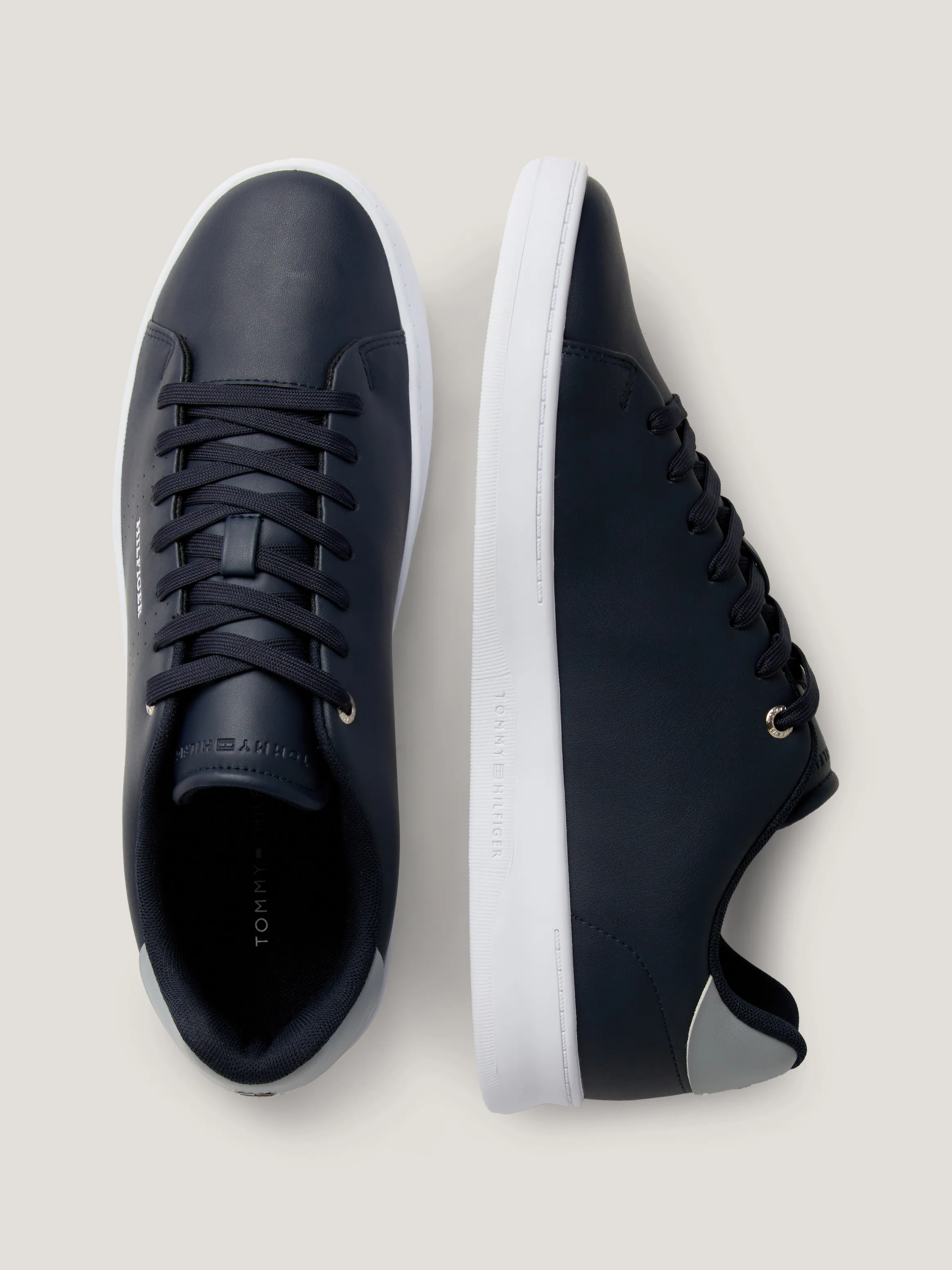 Leather Cupsole Court Trainers | Sneakers | Tommy Hilfiger