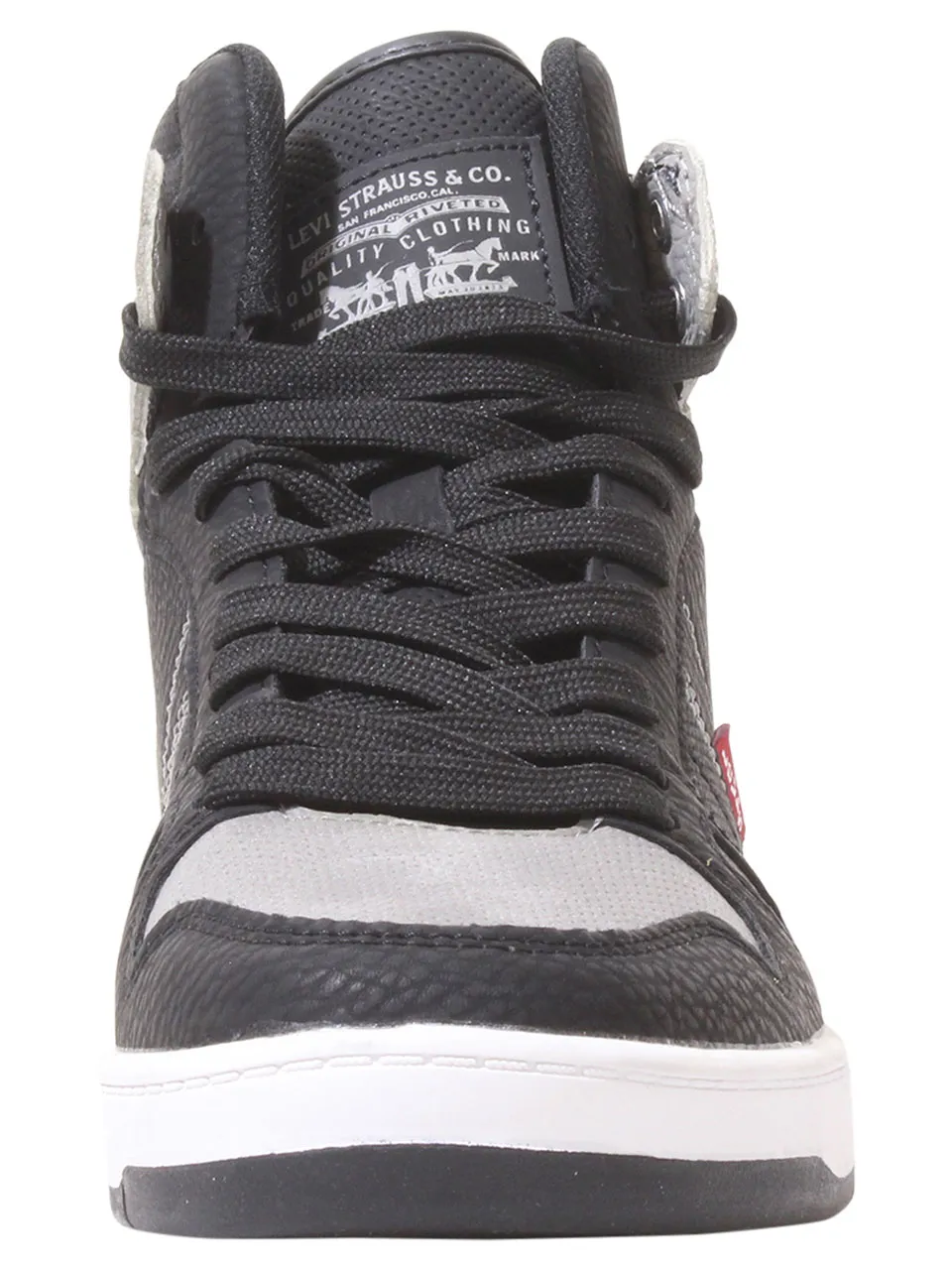 Levi's Men's 520-BB-HI-X Sneakers High Top Black/Tan Sz: 10 519695