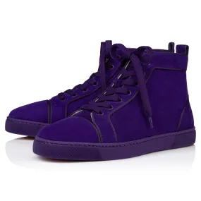 Louis High-top sneakers - Veau velours - Jacaranda - Men