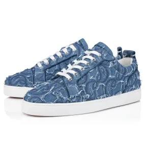 Louis Junior Sneakers - Denim Louboutin embroidered - Denim - Men