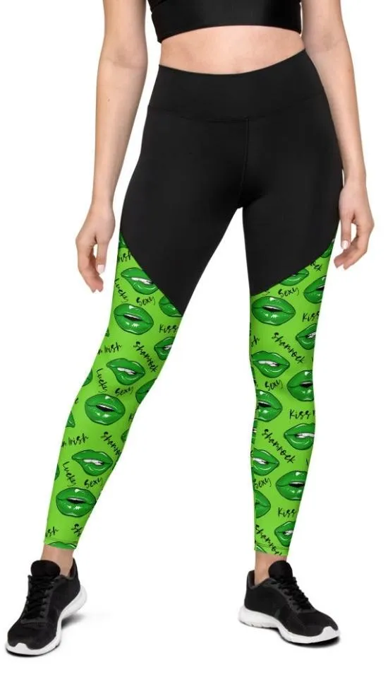 Lucky Irish Compression Leggings