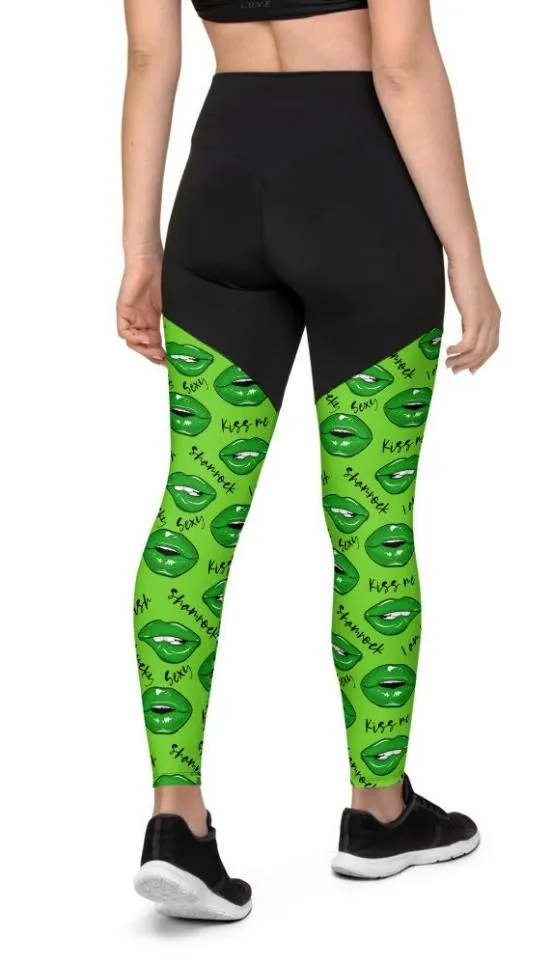 Lucky Irish Compression Leggings