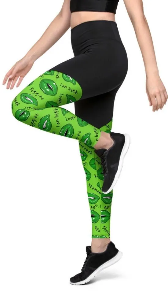 Lucky Irish Compression Leggings