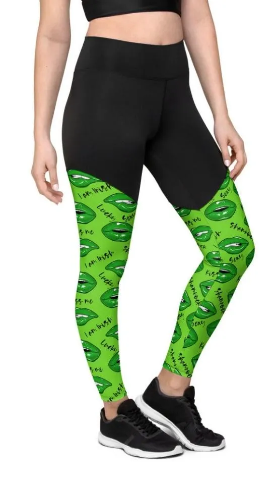 Lucky Irish Compression Leggings