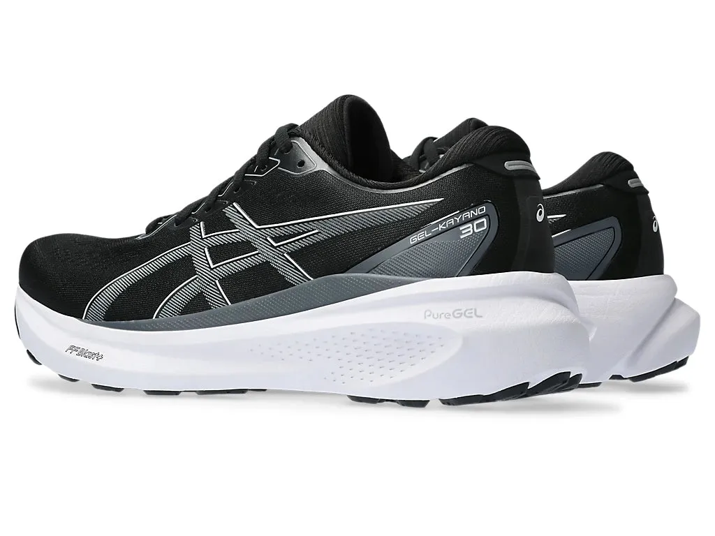 Men's ASICS Gel Kayano 30 (Black/Sheet Rock)