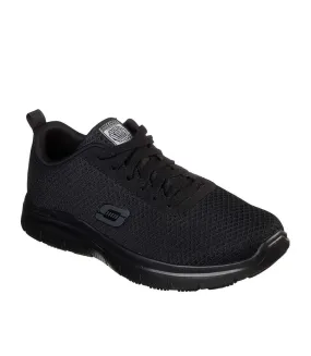 Mens flex advantage trainers black Skechers