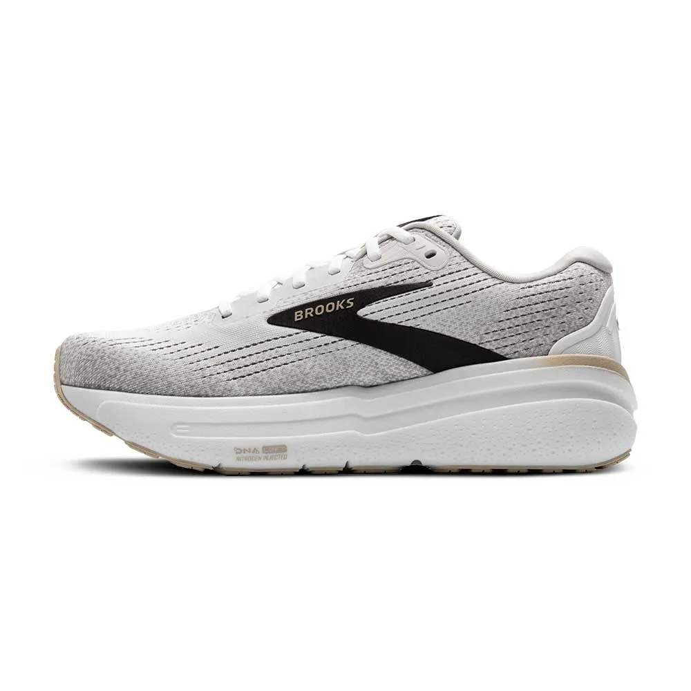 Men's Ghost Max 2 Running Shoe - White/Pelican/Oyster - Regular (D)