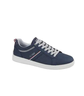 Mens leisure trainers navy Route 21