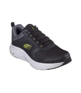 Mens vapor foam trainers black/lime Skechers