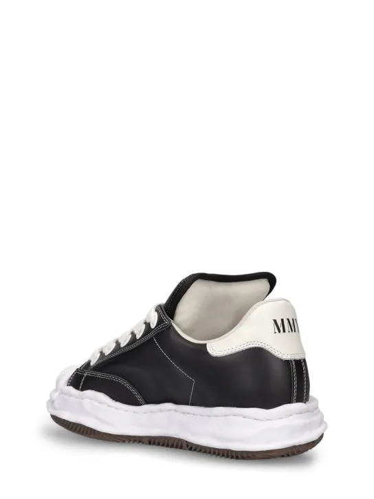 Mihara Yasuhiro   Blakey leather low top sneakers 