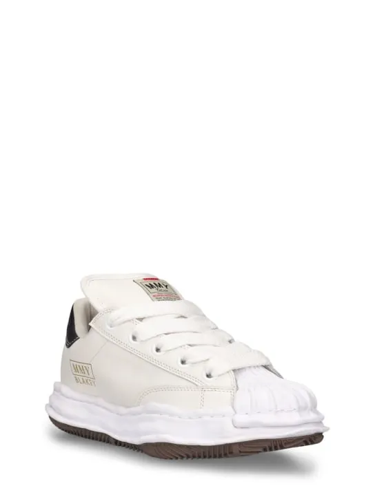 Mihara Yasuhiro   Blakey leather low top sneakers 