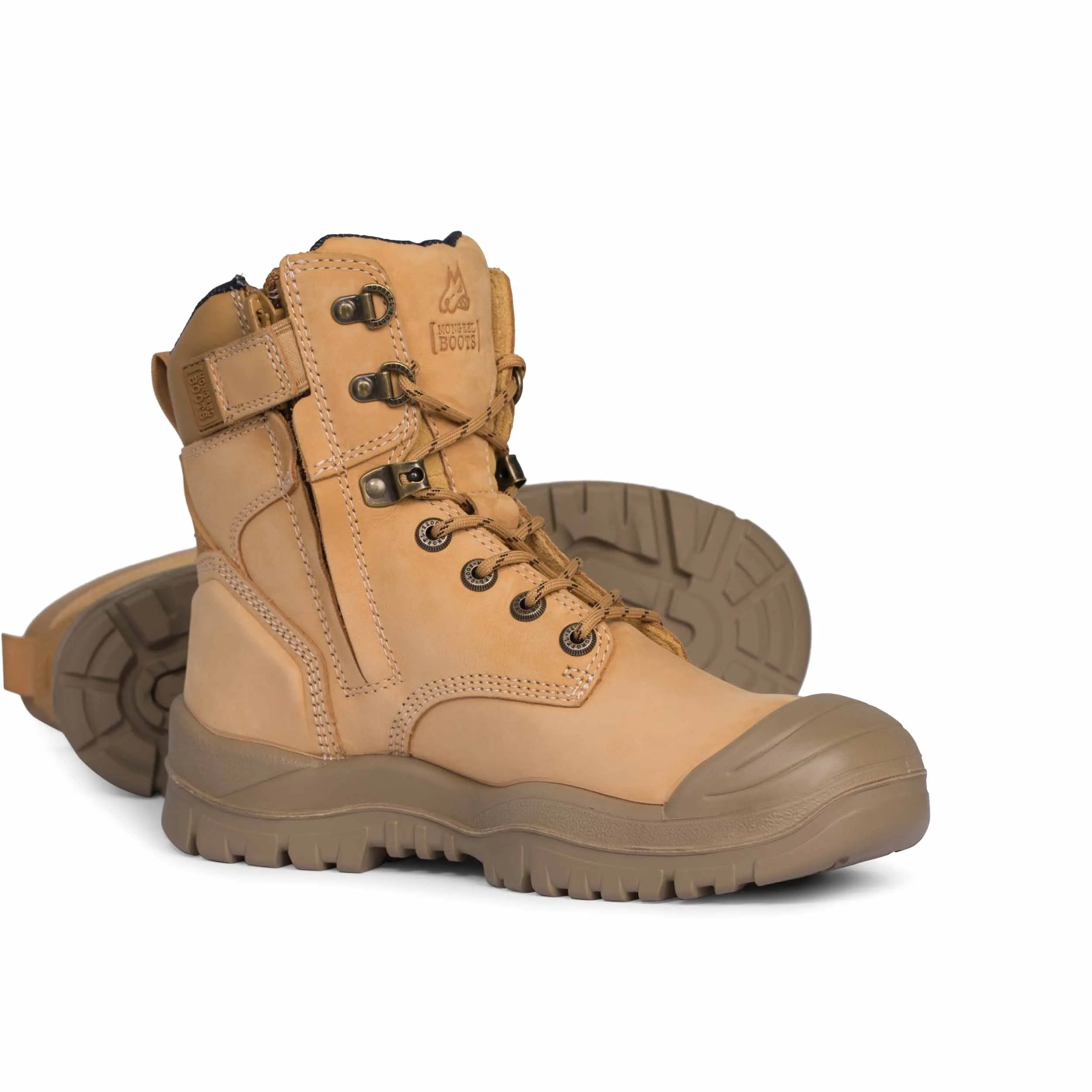 Mongrel High Leg Zipsider Boot W/ Scuff Cap (561050)-