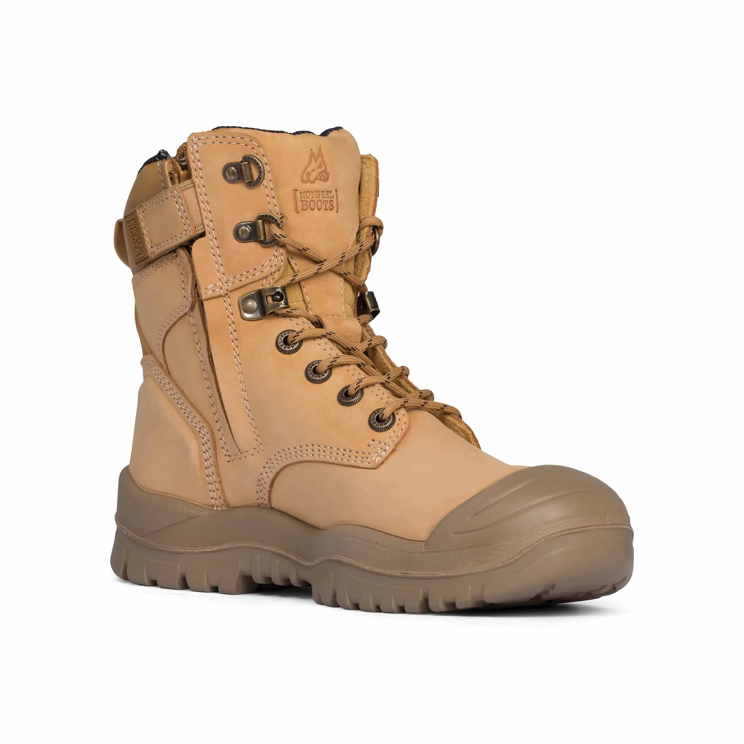 Mongrel High Leg Zipsider Boot W/ Scuff Cap (561050)-