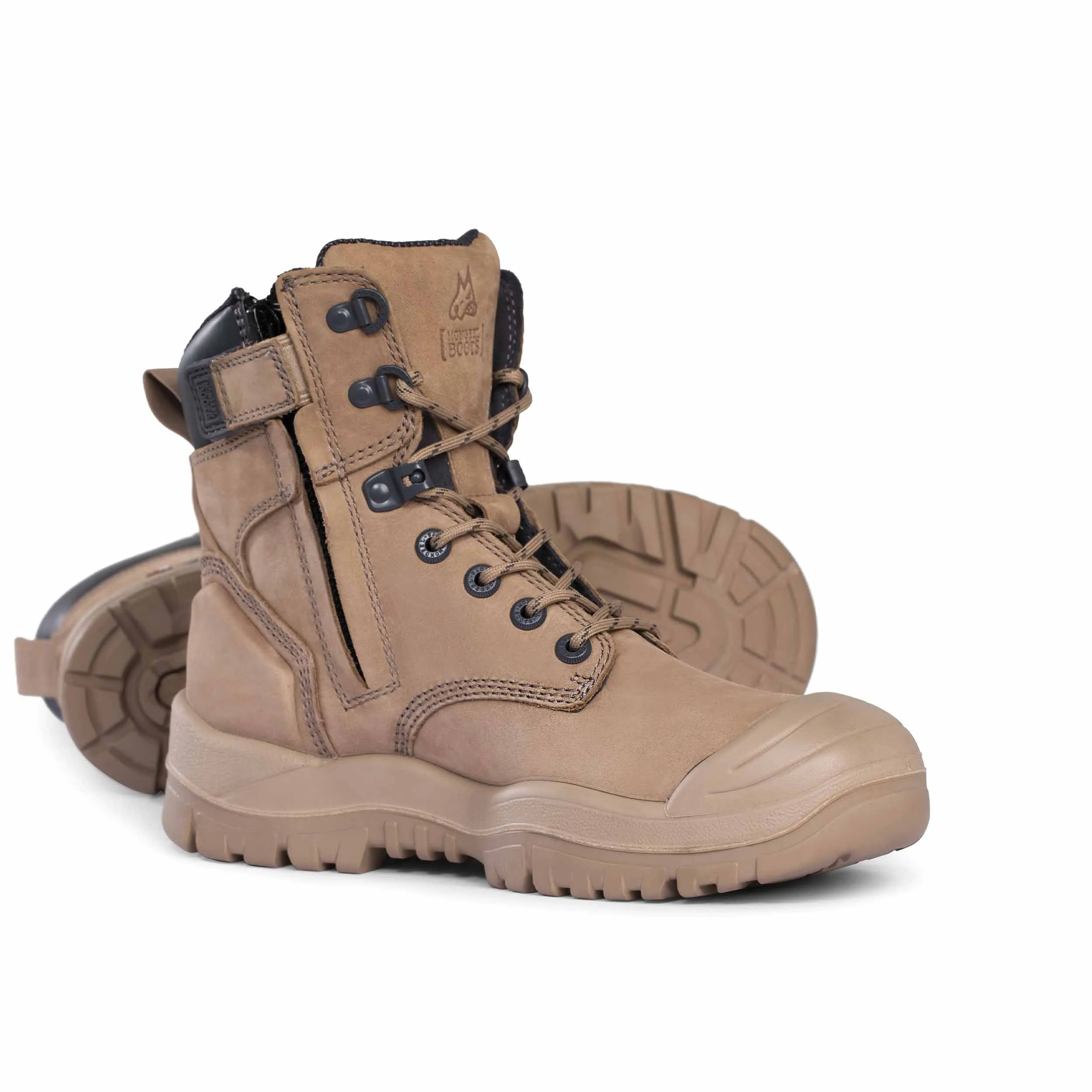 Mongrel High Leg Zipsider Boot W/ Scuff Cap (561060)-